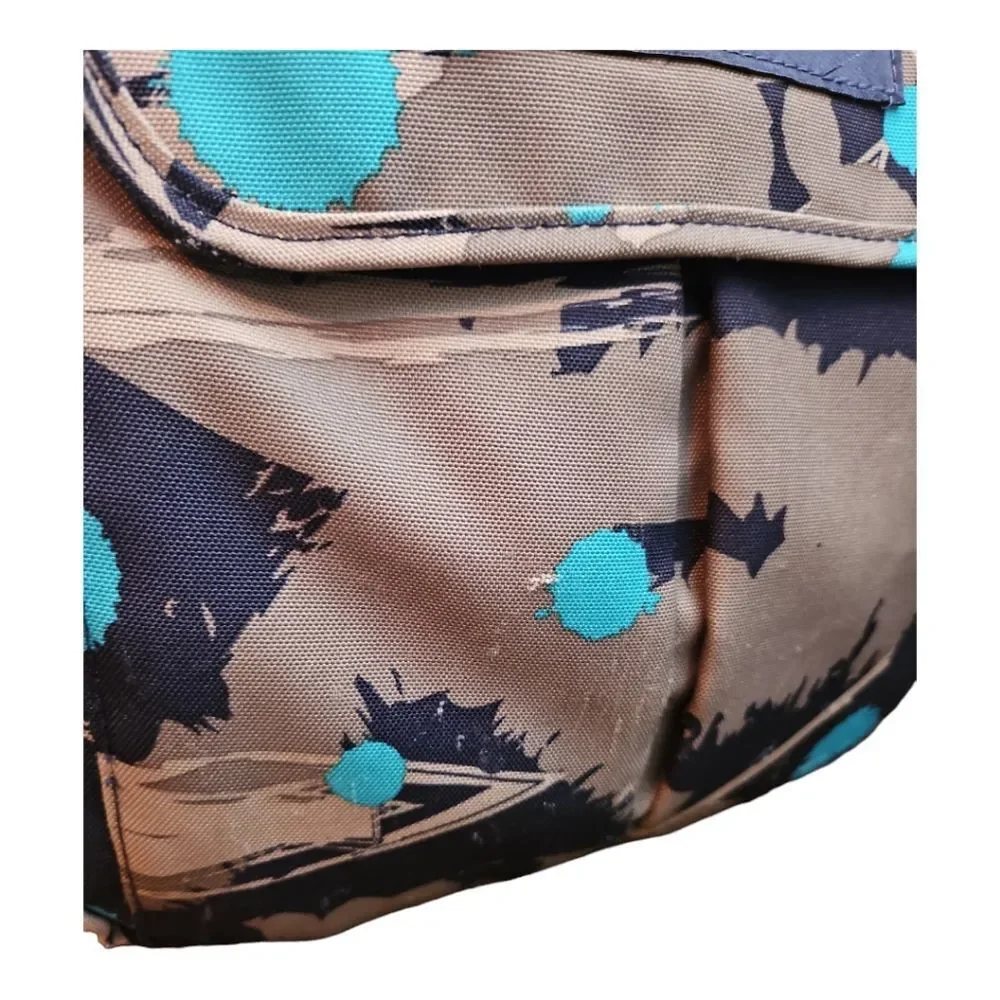 JANSPORT Retro Paint Splatter Print Large School Backpack - Picture 9 of 10